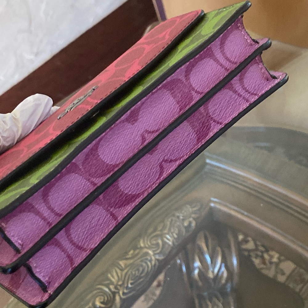 NWT Coach Colorblock Tote&wristlet&wallet - Picture 13 of 16